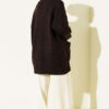 Double Pocket Buttoned Knit Cardigan Brown - Imagen 3