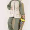 Two-Pocket Waffle Knit Two-Piece Set Hazel