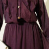Double V Ruffled Skirt Set Plum - Imagen 4