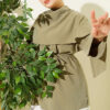 Removable Shawl Detail Modal Tunic Orchid - immagine 6