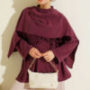 Removable Shawl Detail Modal Tunic Orchid - immagine 9
