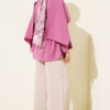 Removable Shawl Detail Modal Tunic Orchid - immagine 3