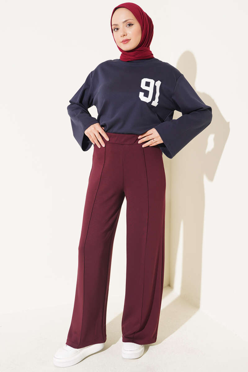 Trousers Burgundy – Bild 2