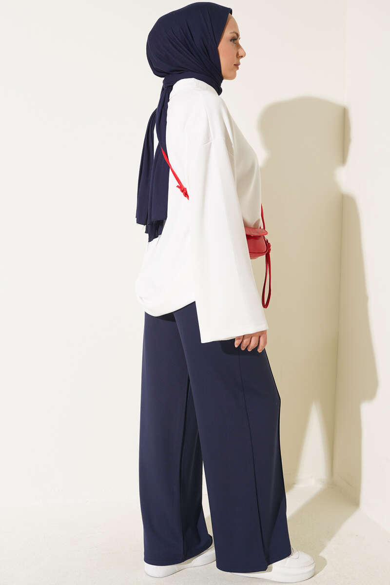 Trousers Navy Blue – Image 3