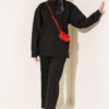 Buttoned Scuba Two-Piece Set Black - immagine 2