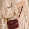 Mini Shoulder Bag with Snap Fasteners Silver - Imagen 6