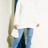 Ribbed Embossed Knit Tunic Ecru - Imagen 2