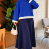 Lace-Accented Basic Tunic Saxon Blue – Bild 2
