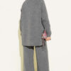 Stitch Detail Basic Knit Two-Piece Set Smoke - immagine 3