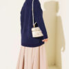 Buttoned Basic Soft Knit Cardigan Navy Blue – Image 3