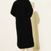 Button-Up Pocket Long Knit Cardigan Black – Image 3
