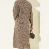 Button-Up Pocket Long Knit Cardigan Mink – Image 3