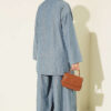 Buttoned Relaxed Two-Piece Set Indigo – Bild 3