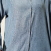 Buttoned Relaxed Two-Piece Set Indigo – Bild 4