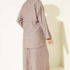 Buttoned Relaxed Two-Piece Set Powder Pink - immagine 3