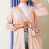 Cardigan Powder Pink