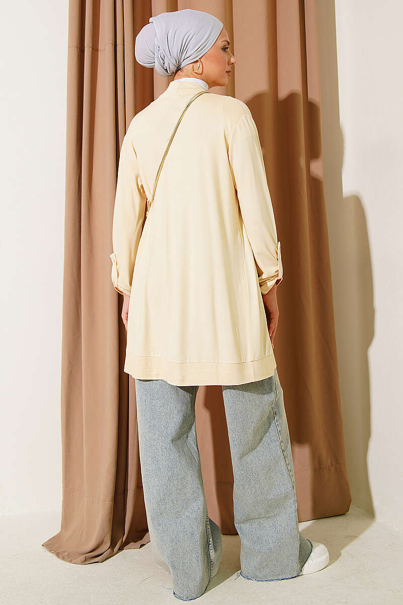 Cardigan Yellow - الصورة 3