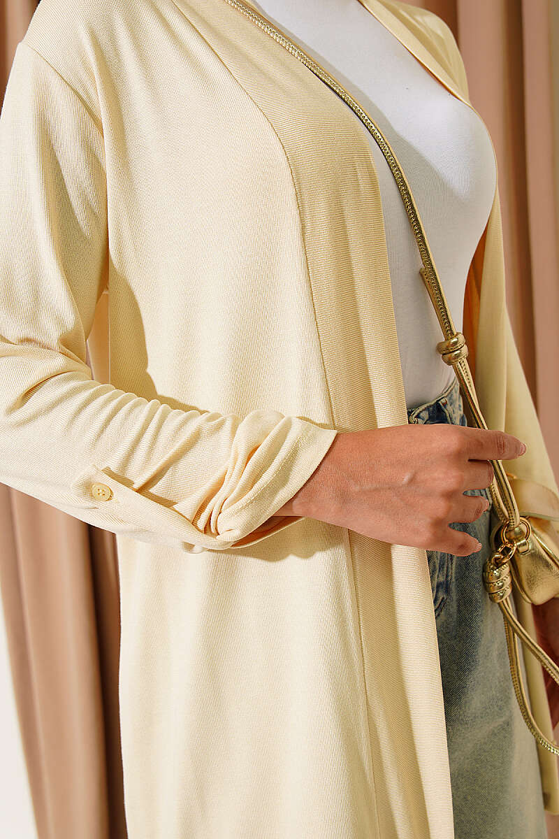 Cardigan Yellow - الصورة 4