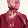 Scarf Burgundy – Image 3