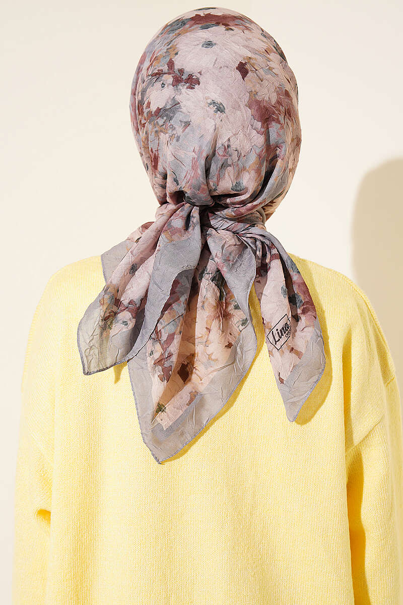 Scarf Grey - الصورة 3