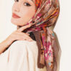 Marbled Pattern Shawl Mink