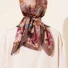 Marbled Pattern Shawl Mink - الصورة 3