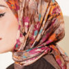 Marbled Pattern Shawl Mink - الصورة 4