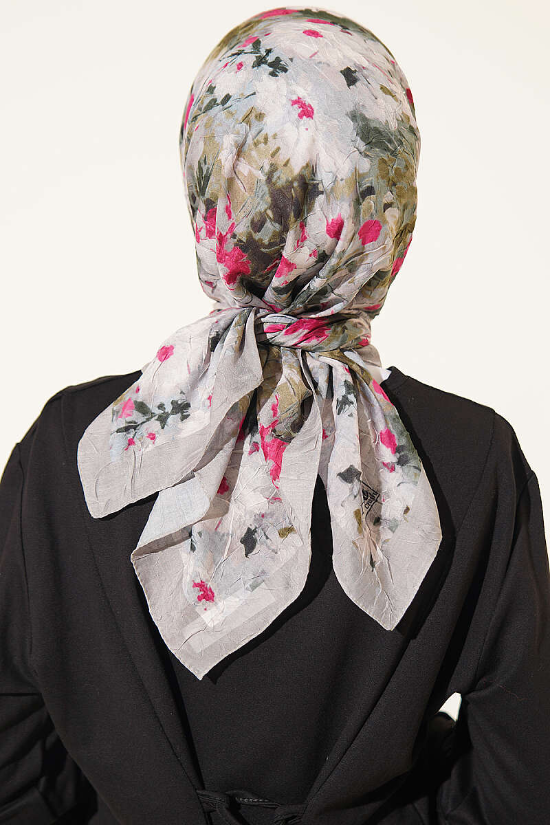 Marbled Pattern Shawl Nefti - الصورة 3