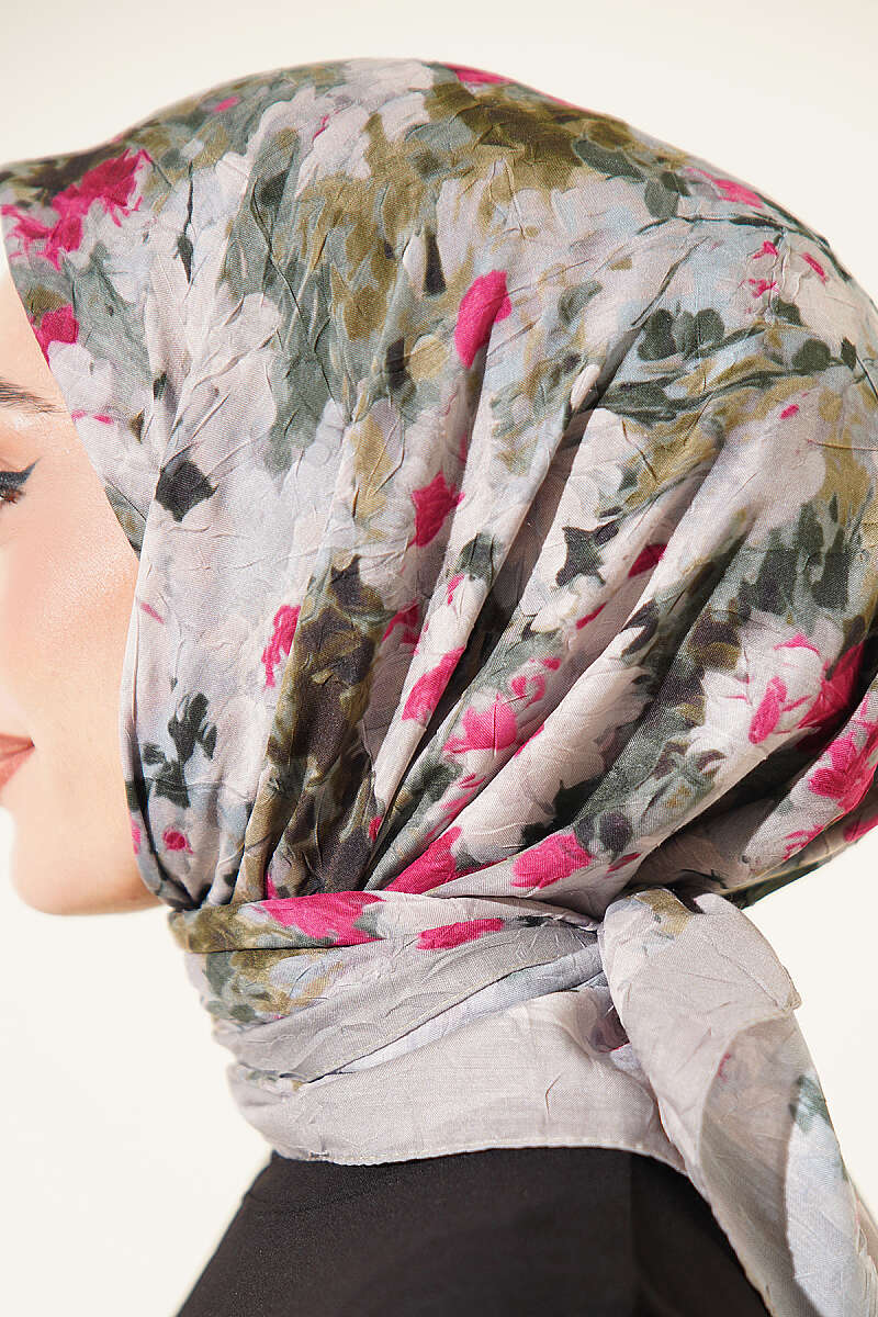 Marbled Pattern Shawl Nefti - الصورة 4