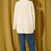 Zipper Detail Knit Tunic Beige – Bild 3