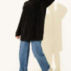Zipper Detail Knit Tunic Black – Bild 2