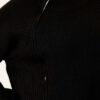 Zipper Detail Knit Tunic Black – Bild 4