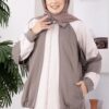 Zip-up Sweatshirt and Jogger Two-Piece Set Mink – Image 2