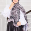 Turquoise Patterned Shawl