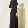 Ribbed Turtleneck Knit Sweater Anthracite - Imagen 2