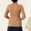 Ribbed Turtleneck Knit Sweater Bisque - Imagen 3