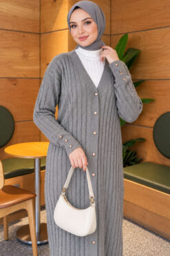 Alternative view of Cardigan Grey