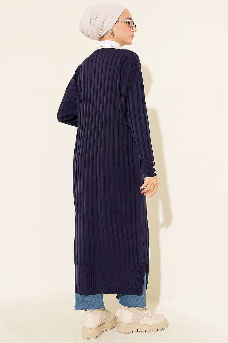 Cardigan Navy Blue – Image 3