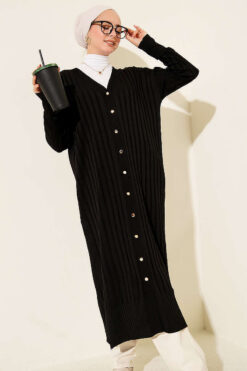 Alternative view of Cardigan Black
