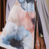 Flowers Bambu French Terry Shawl Baby Blue – Bild 4