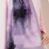 Flowers Bambu French Terry Shawl Grey - Imagen 4