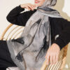 Flowers Bambu French Terry Shawl Khaki - Afbeelding 2