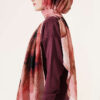 Flowers Bambu French Terry Shawl Onion Skin - Afbeelding 3