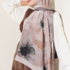 Flowers Bambu French Terry Shawl Stone - Image 2
