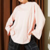 Wide Sleeve Basic Tunic Salmon