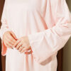 ⁦Wide Sleeve Basic Tunic Salmon⁩ - الصورة ⁦4⁩