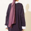 Shirt Panel Stone Embellished Tunic Purple – Image 3