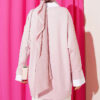 Shirt Panel Stone Embellished Tunic Pink - immagine 3