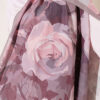 ⁦Rose-Patterned Bamboo French Terry Shawl Mink⁩ - الصورة ⁦4⁩