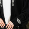 Lined Embellished Hoodie Set Black - immagine 4